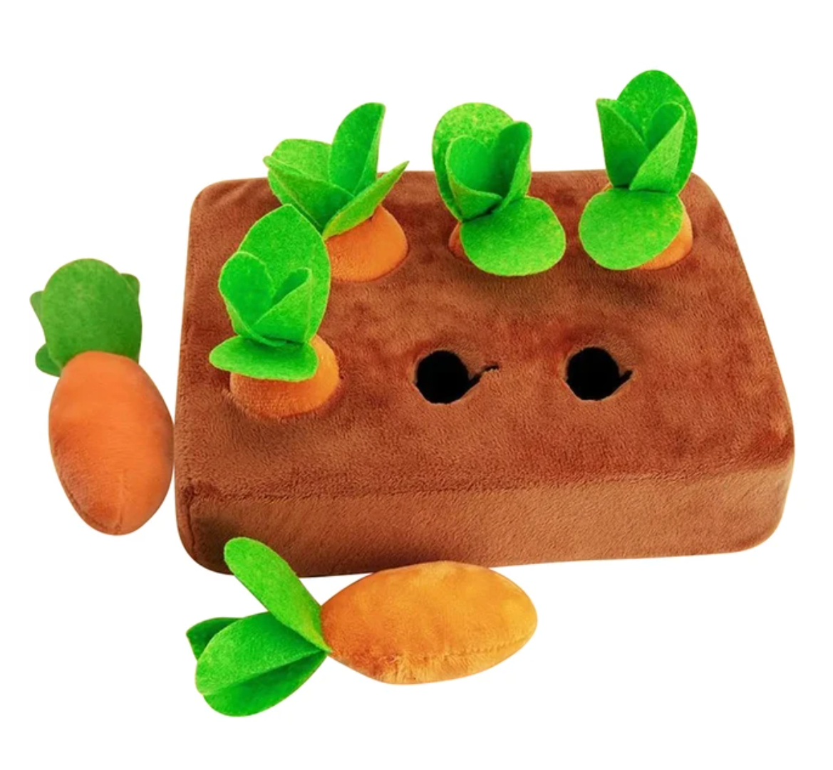 Carrot Farm Interactive Plush Toy